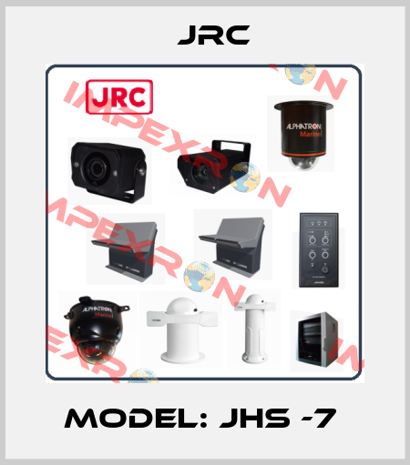 Model: JHS -7  Jrc