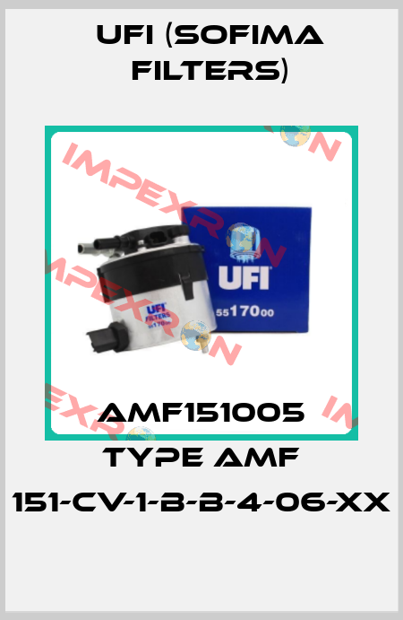 AMF151005 Type AMF 151-CV-1-B-B-4-06-XX Ufi (SOFIMA FILTERS)