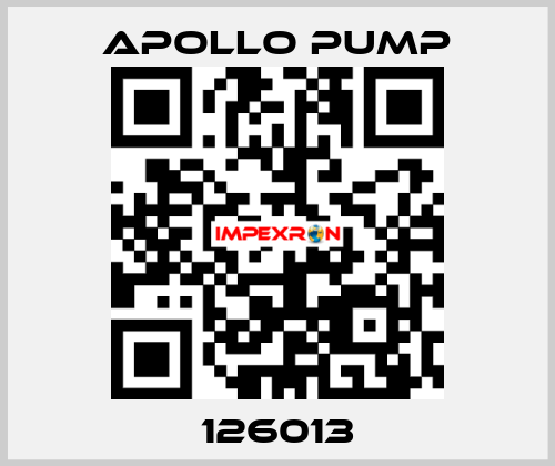 126013 Apollo pump