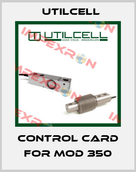 Control card for Mod 350 Utilcell