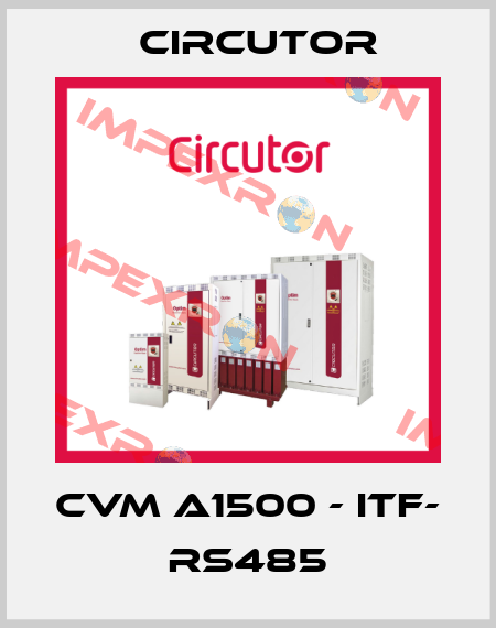 CVM A1500 - ITF- RS485 Circutor