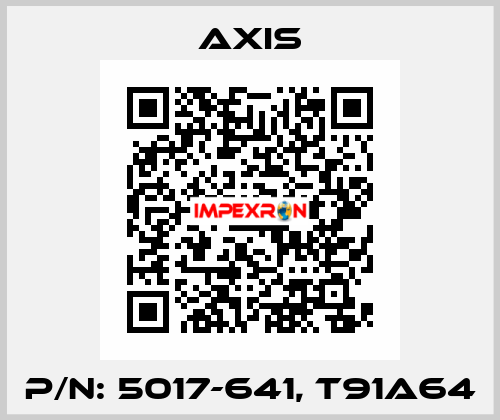 P/N: 5017-641, T91A64 Axis