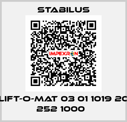 LIFT-O-MAT 03 01 1019 20 252 1000Н Stabilus