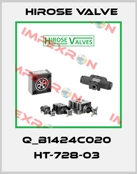 Q_B1424C020  HT-728-03  Hirose Valve