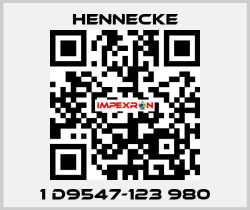 1 D9547-123 980 Hennecke