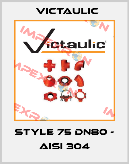 Style 75 DN80 - AISI 304 Victaulic