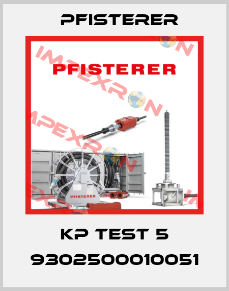 KP Test 5 9302500010051 Pfisterer