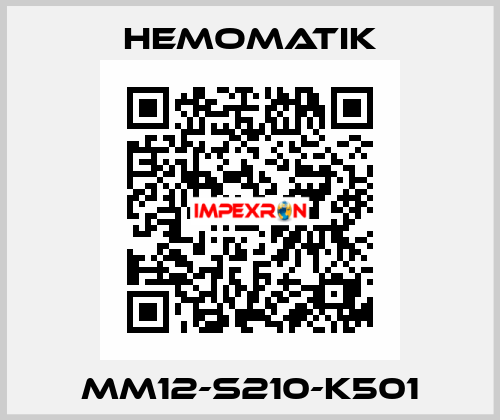 MM12-S210-K501 Hemomatik