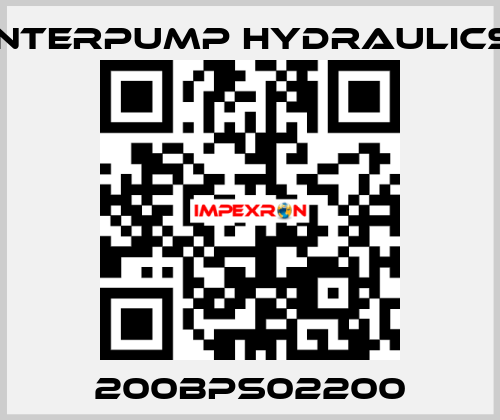 200BPS02200 Interpump hydraulics