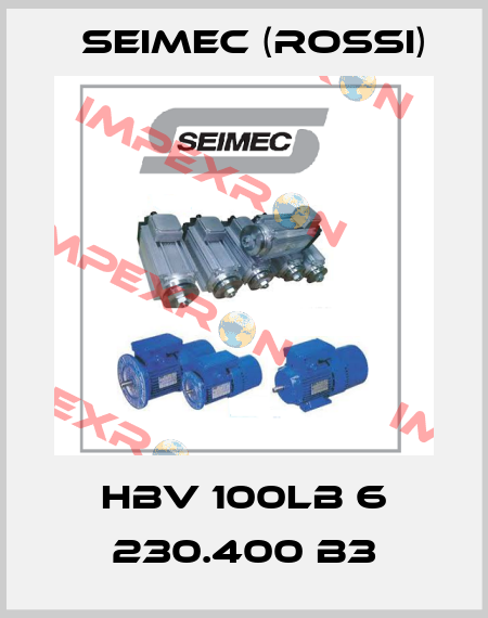 HBV 100LB 6 230.400 B3 Seimec (Rossi)