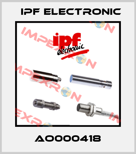 AO000418 IPF Electronic