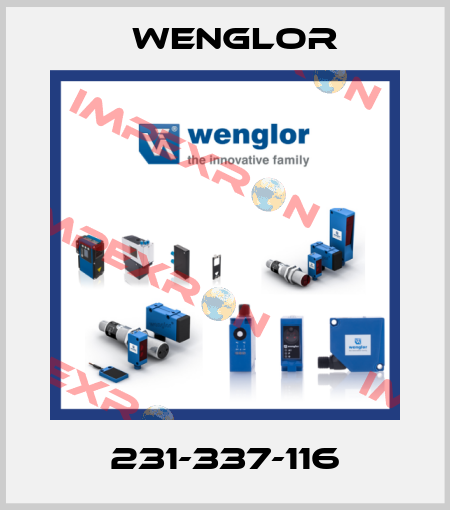 231-337-116 Wenglor
