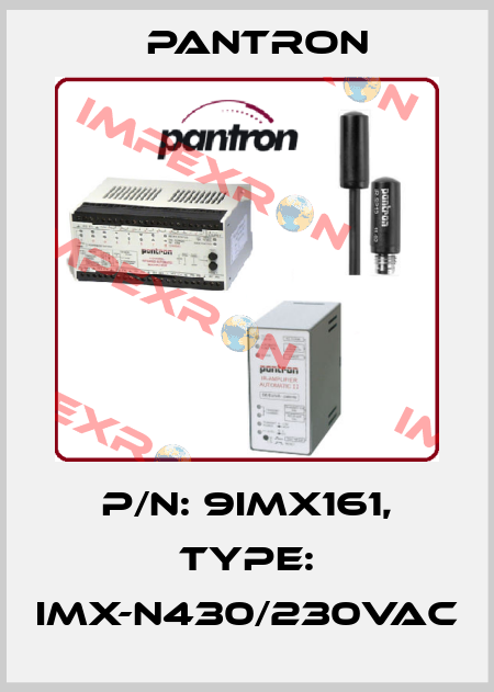 p/n: 9IMX161, Type: IMX-N430/230VAC Pantron