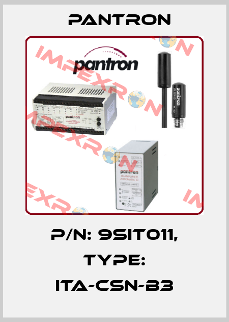 p/n: 9SIT011, Type: ITA-CSN-B3 Pantron