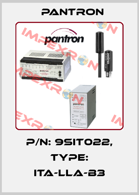 p/n: 9SIT022, Type: ITA-LLA-B3 Pantron