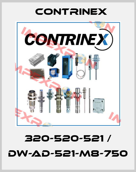320-520-521 / DW-AD-521-M8-750 Contrinex