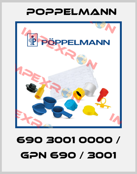 690 3001 0000 / GPN 690 / 3001 Poppelmann