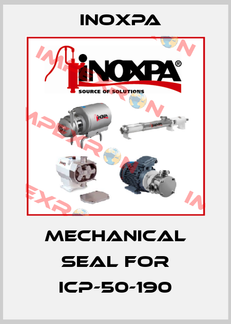mechanical seal for ICP-50-190 Inoxpa