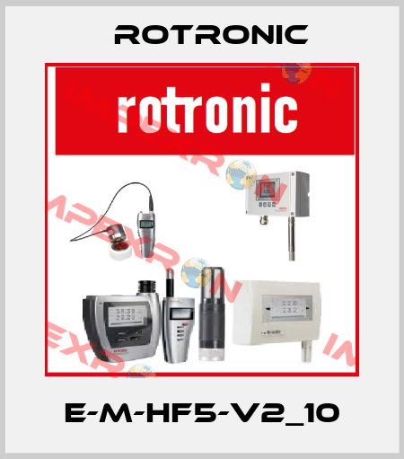 E-M-HF5-V2_10 Rotronic