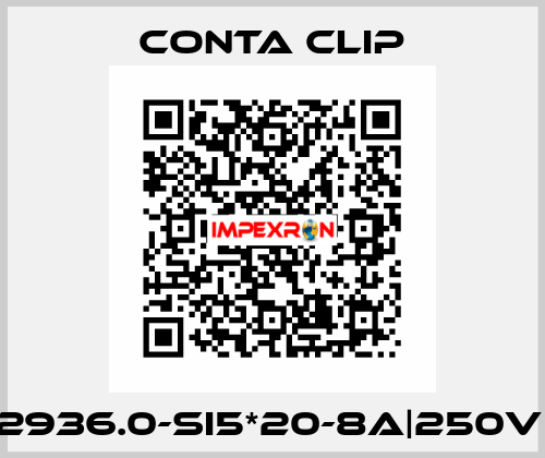 2936.0-SI5*20-8A|250V| Conta Clip