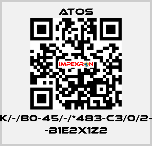 CK/-/80-45/-/*483-C3/0/2-H -B1E2X1Z2 Atos