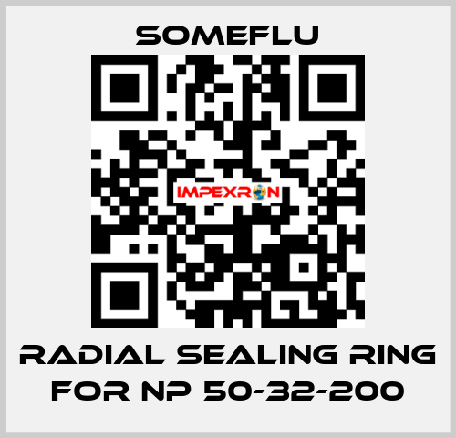 RADIAL SEALING RING for NP 50-32-200 SOMEFLU