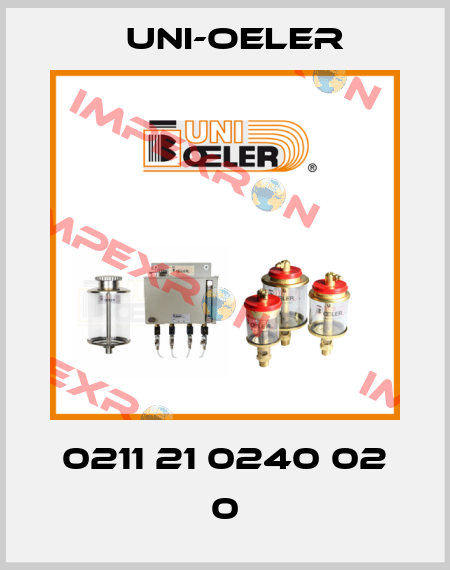 0211 21 0240 02 0 Uni-Oeler