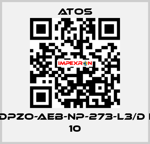 DPZO-AEB-NP-273-L3/D I 10 Atos