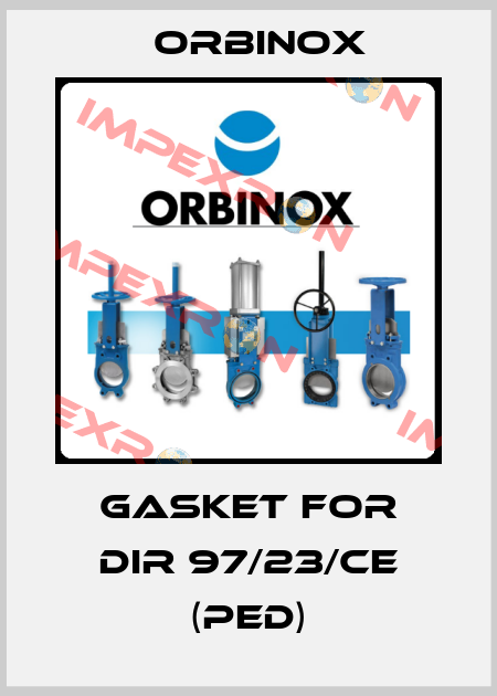 Gasket for DIR 97/23/CE (PED) Orbinox