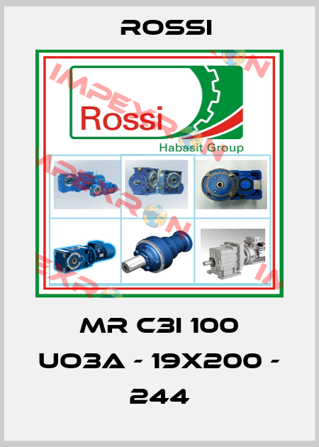 MR C3I 100 UO3A - 19x200 - 244 Rossi