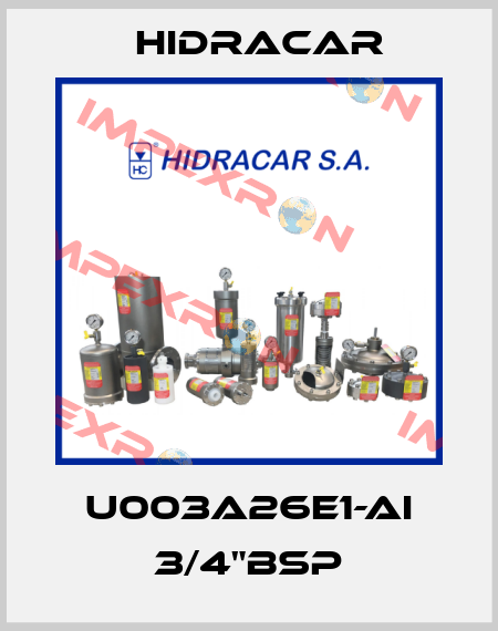 U003A26E1-AI 3/4"BSP Hidracar