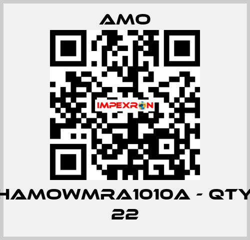 HAMOWMRA1010A - Qty 22 Amo