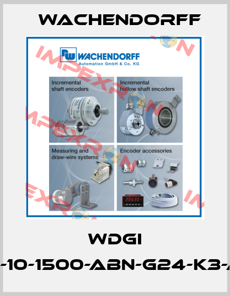 WDGI 58B-10-1500-ABN-G24-K3-AAE Wachendorff