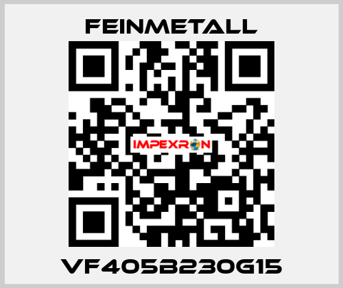 VF405B230G15 FEINMETALL