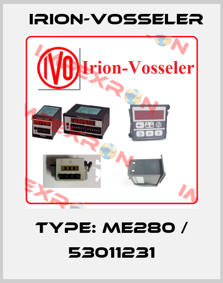 TYPE: ME280 / 53011231 Irion-Vosseler