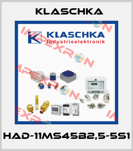 HAD-11ms45b2,5-5S1 Klaschka