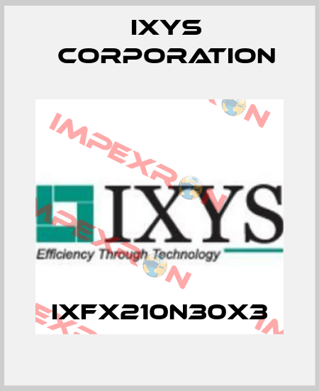 IXFX210N30X3 Ixys Corporation