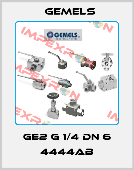 GE2 G 1/4 DN 6 4444AB Gemels