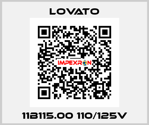 11B115.00 110/125V Lovato