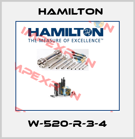 W-520-R-3-4 Hamilton
