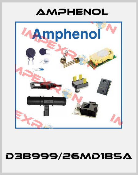  	  D38999/26MD18SA Amphenol