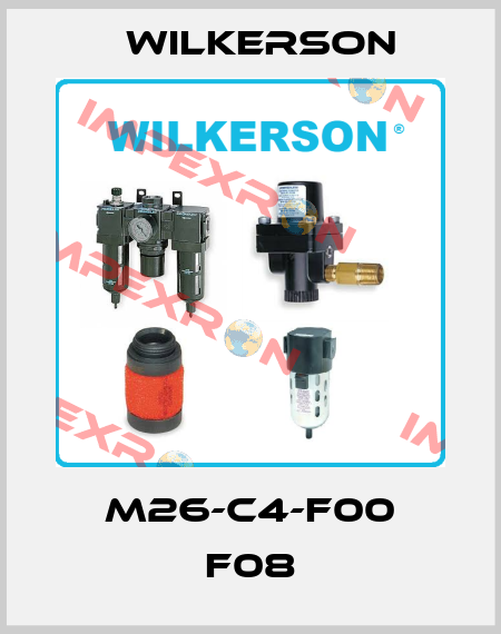 M26-C4-F00 F08 Wilkerson