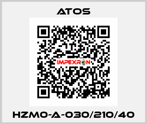 HZM0-A-030/210/40 Atos