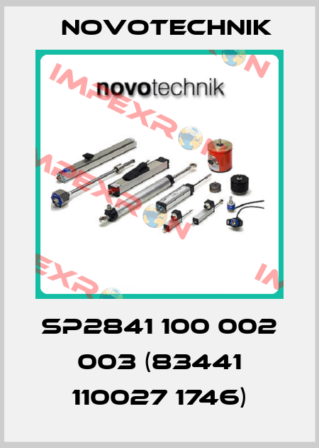 SP2841 100 002 003 (83441 110027 1746) Novotechnik