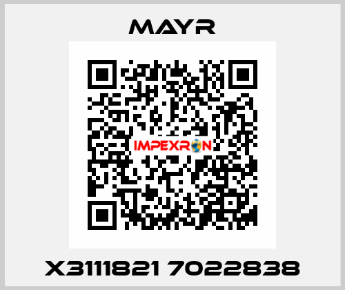 X3111821 7022838 Mayr