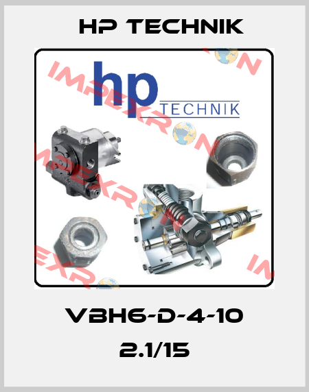 VBH6-D-4-10 2.1/15 HP Technik
