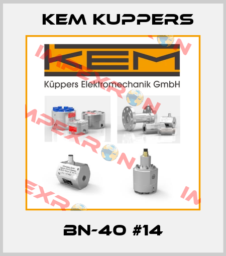 BN-40 #14 Kem Kuppers