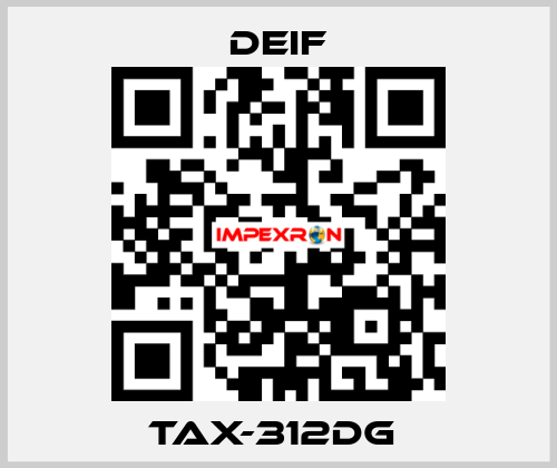 TAX-312DG  Deif