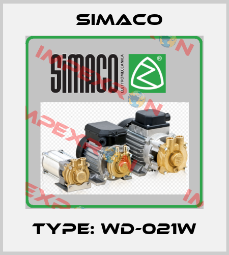 Type: WD-021W Simaco