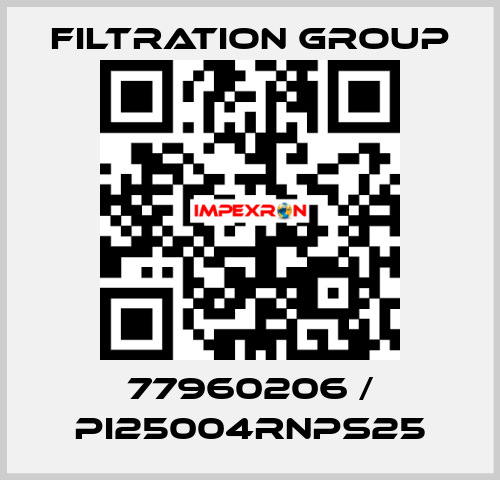 77960206 / PI25004RNPS25 Filtration Group